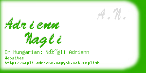 adrienn nagli business card